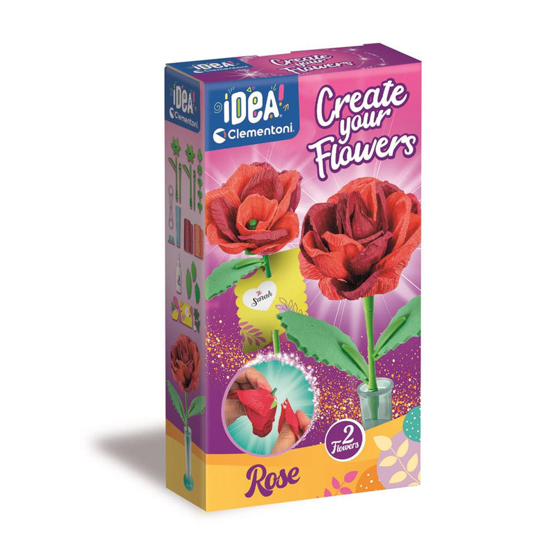 Afbeelding laden in galerijviewer, Clementoni create your flowers -rose
