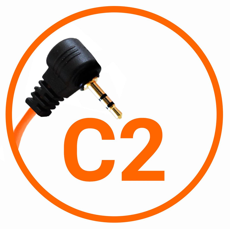 Afbeelding laden in galerijviewer, Miops camera verbindingskabel canon c2 oranje
