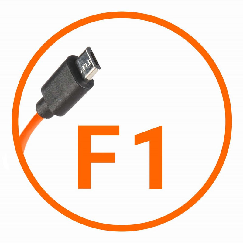 Afbeelding laden in galerijviewer, Miops camera verbindingskabel fujifilm f1 oranje

