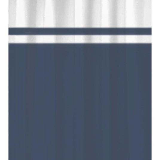 Dutch house douchegordijn simply blauw 180x200cm 100% polyester
