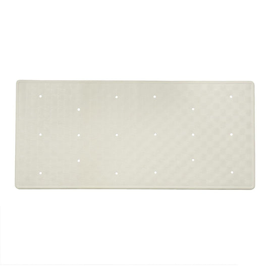 Dutch house badmat rubber 35x75cm wit