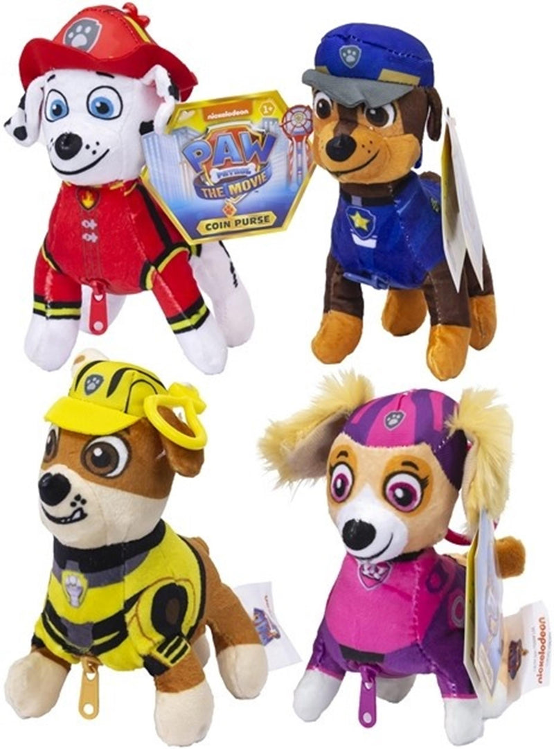 Afbeelding laden in galerijviewer, Paw patrol pluche portemonnee 15cm
