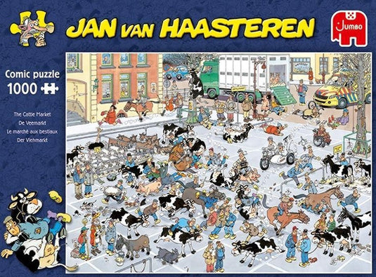 Jumbo puzzel jan van haasteren de veemarkt 1000 stukjes