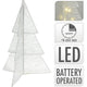 No brand boom vouwbaar met led 50 cm wit | 2 stuks