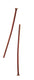 Vaessen creative • nietstift 25mm 32pcs antiek koper
