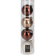 No brand kerstbal 10cm s4 coffee | 12 stuks