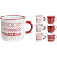 Beker porselein 170ml 5.75oz 6 | 6 stuks