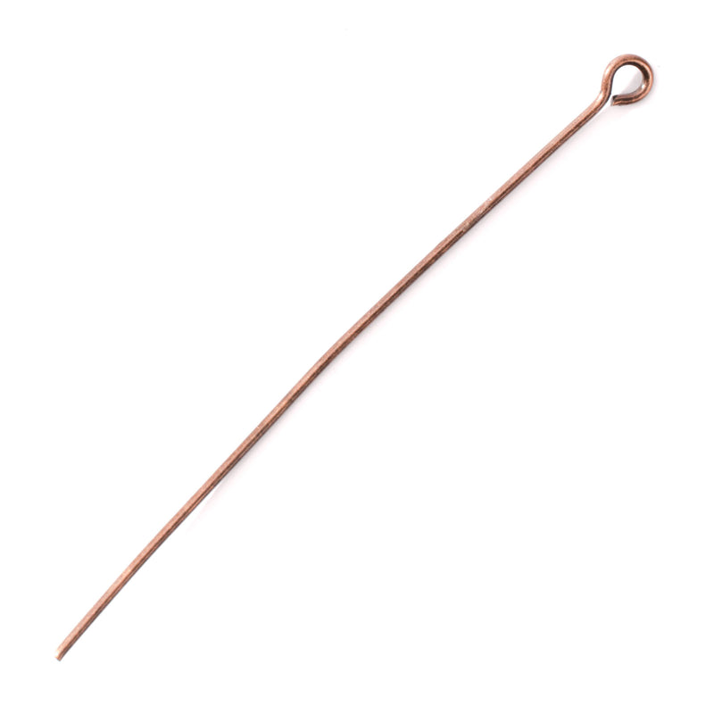 Afbeelding laden in galerijviewer, Darice • messing kettelstift 5cm 36pcs antique copper
