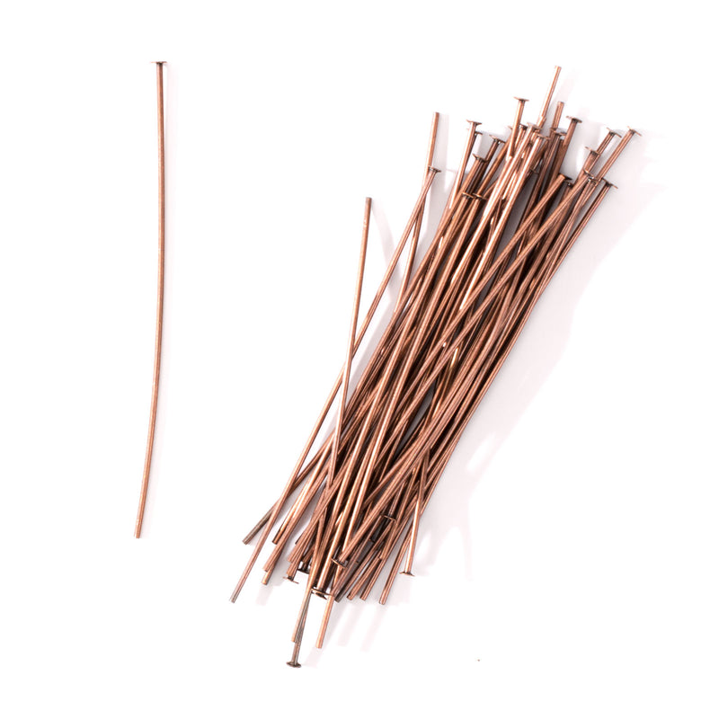 Afbeelding laden in galerijviewer, Darice • messing nietstift 5cm 36pcs antique copper
