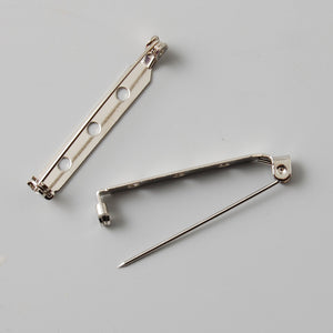 Darice • brochespeld 38mm x10 zilver