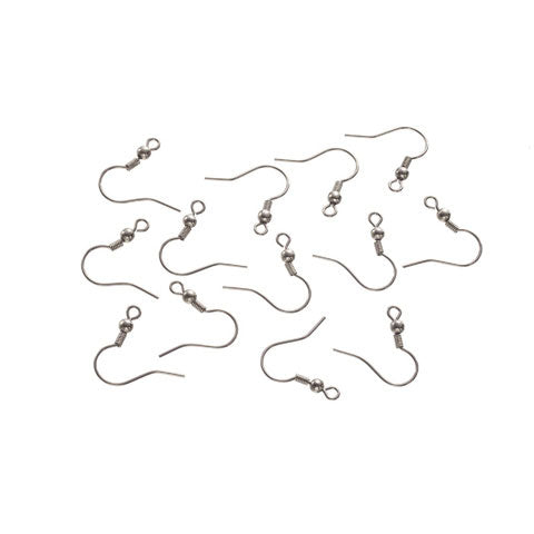 Afbeelding laden in galerijviewer, Darice • fishhook earring 25mm silver
