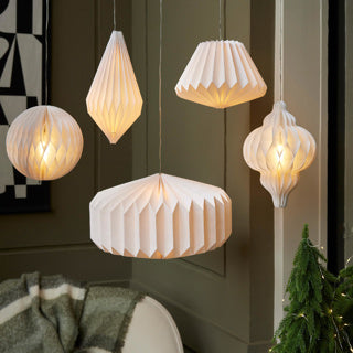 Afbeelding laden in galerijviewer, Kaemingk led hanging light papier steady binnendia20cm
