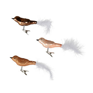 Afbeelding laden in galerijviewer, Vogel glas mixl.3cm x w.8cm x h.3.5cm | 30 stuks
