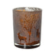 Theelichthouder glasdia10cm x h.12.5cm
