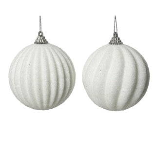Afbeelding laden in galerijviewer, Kerstbal op draad foam 2assdia8cm | 12 stuks
