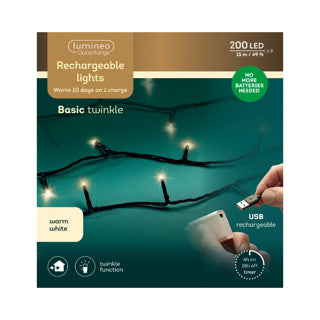 Afbeelding laden in galerijviewer, Kaemingk led duracharge basic lights 8 functie twinkel effect buitenl.1500cm
