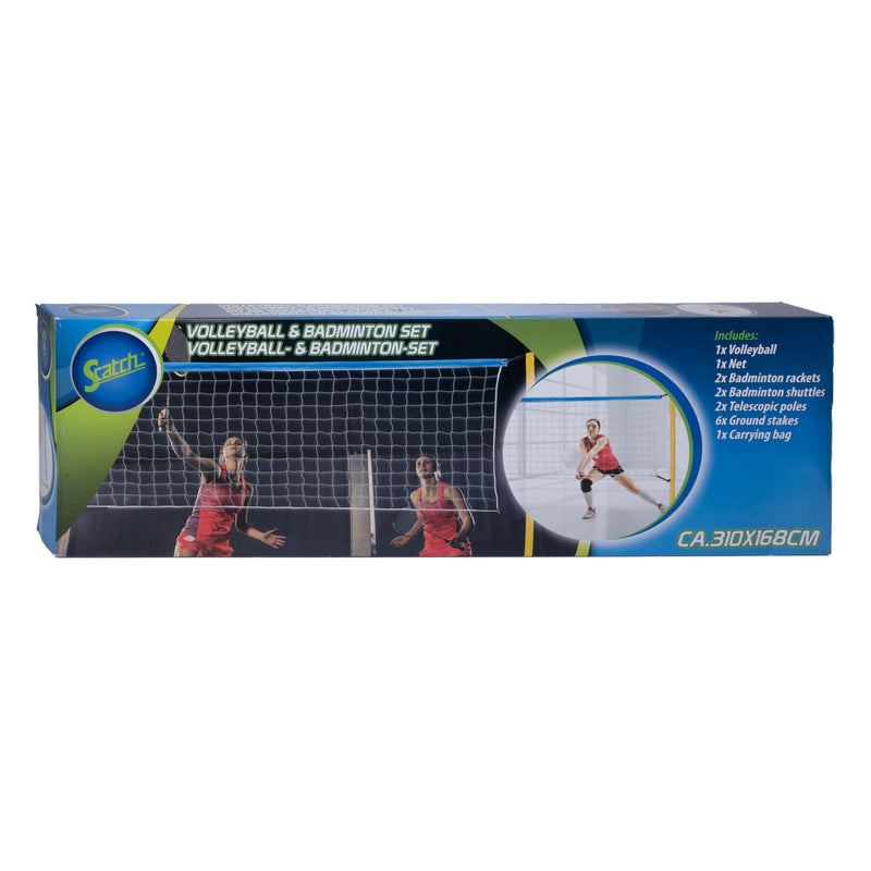 Afbeelding laden in galerijviewer, Volleybal en badminton set
