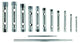 Bahco pijpsleutelset 6-32mm