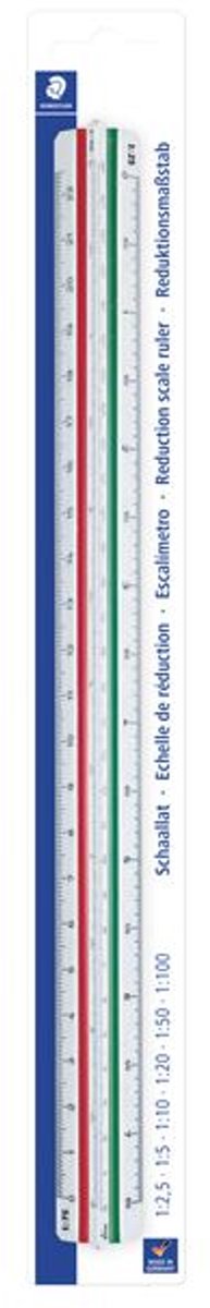 Staedtler mars schaallat verdeling din - blister