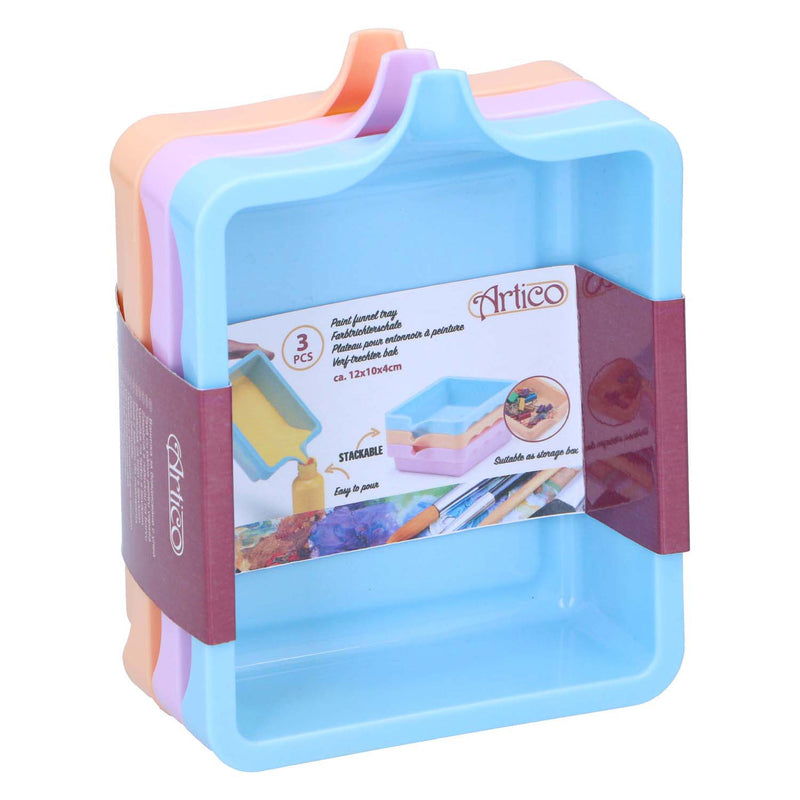 Afbeelding laden in galerijviewer, Merkloos sans marque palet mengbakjes verf set - kleurrijke verfpaletten voor kinderen.
