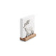 Ambiente servethouder reindeer zilver metaal met mangohout