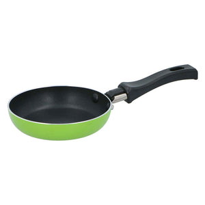Alpina mini koekenpan 12 cm - kleine pan set van 4 - antiaanbakpan - geschikt voor inductie - pfas-vrij - aluminium