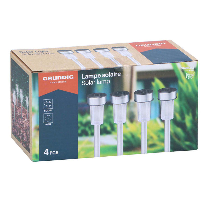 Afbeelding laden in galerijviewer, Solar lampen 4,8x36,5cm - 4st.
