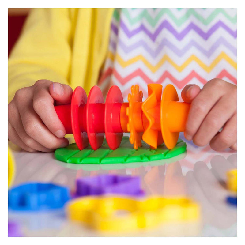 Afbeelding laden in galerijviewer, Hasbro play-doh toolkit met +30 onderdelen 10 kleipotjes
