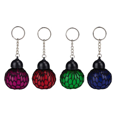 Sleutelhanger mesh squish bal