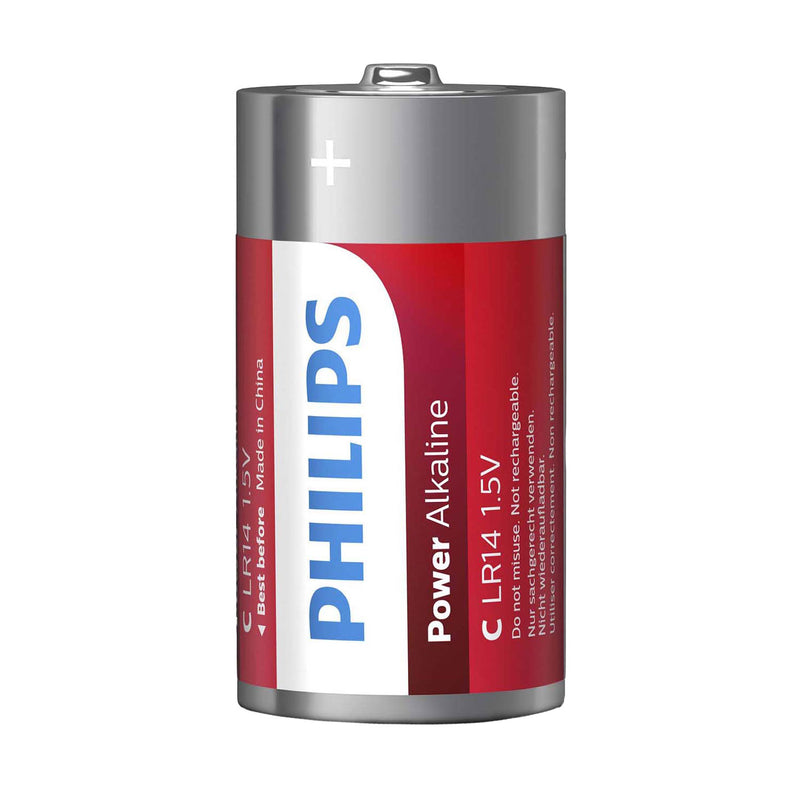 Afbeelding laden in galerijviewer, Philips batterijen lr14 c powerlife

