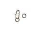 Darice • lobster clasp set 2pcs antique silver