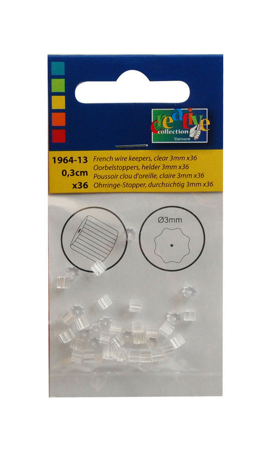 Vaessen creative • oorbel stoppers 36pcs