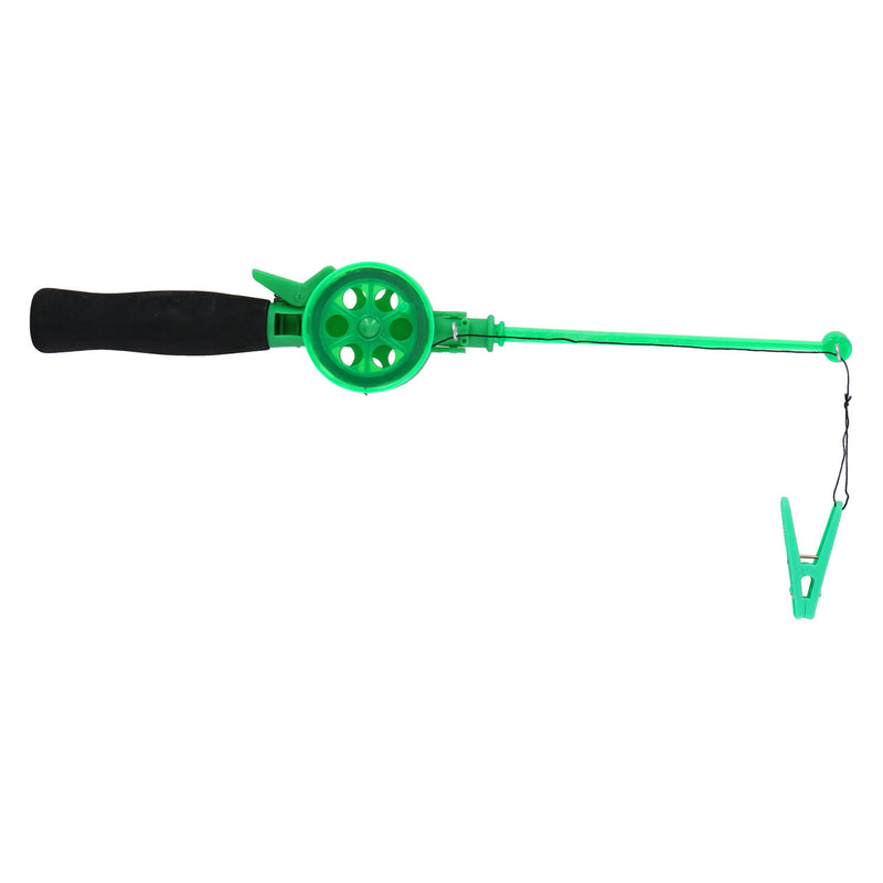 Afbeelding laden in galerijviewer, Kunststof Krabhengel Groen, 34cm

