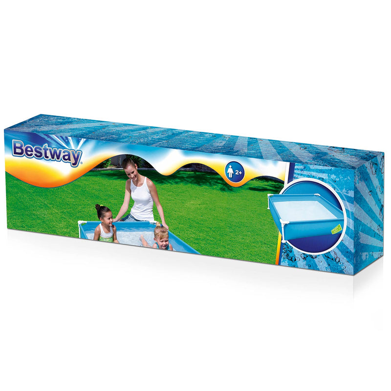 Afbeelding laden in galerijviewer, Bestway zwembad met stalen frame, 122x122x30,5 cm
