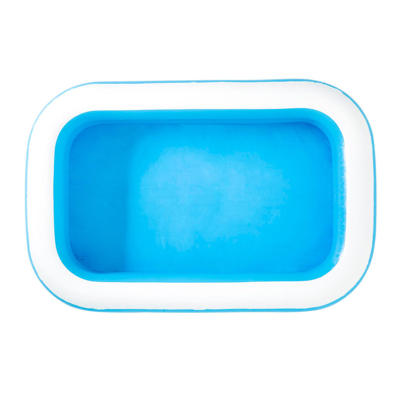 Afbeelding laden in galerijviewer, Bestway opblaasbaar zwembad 262x175x51 cm blauw wit
