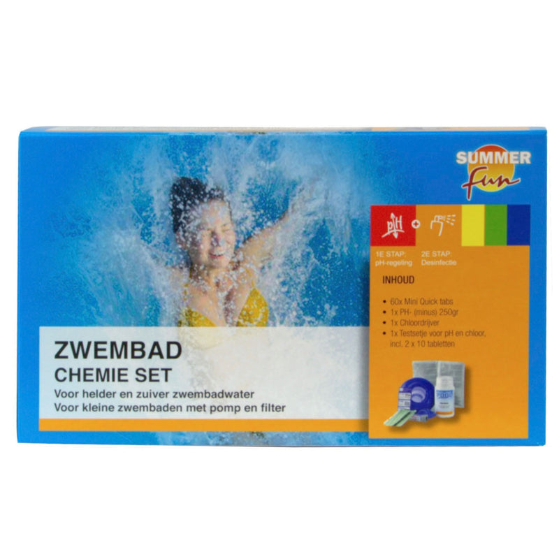 Afbeelding laden in galerijviewer, Summer fun zwembad startset chemie mini
