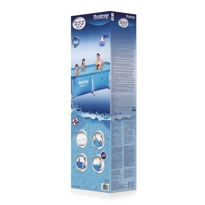 Afbeelding laden in galerijviewer, Bestway zwembad steel pro rechthoek, 300cm
