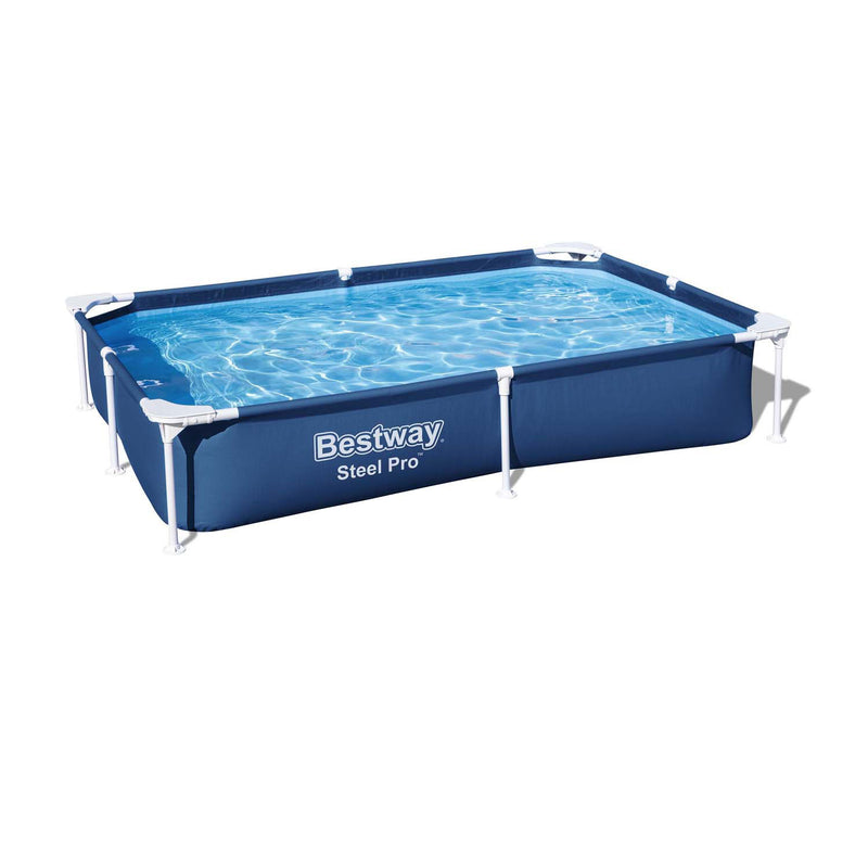 Afbeelding laden in galerijviewer, Bestway zwembad steel pro rechthoek, 221cm

