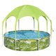 Bestway my first frame zwembad splash-in-shade play rond met uv zonnescherm, 244cm