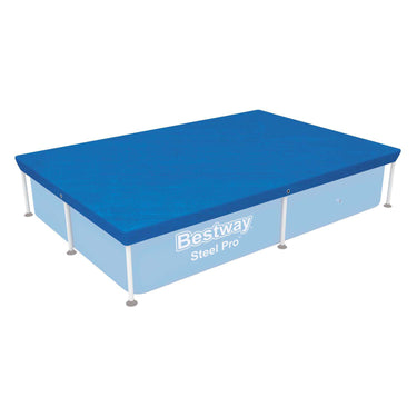 Bestway afdekzeil steel pro rechthoek, 221cm