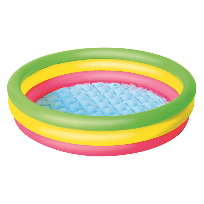 Afbeelding laden in galerijviewer, Bestway kinderbad rond kleuren, 102cm

