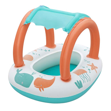 Bestway baby boot comfort push met uv zonnescherm
