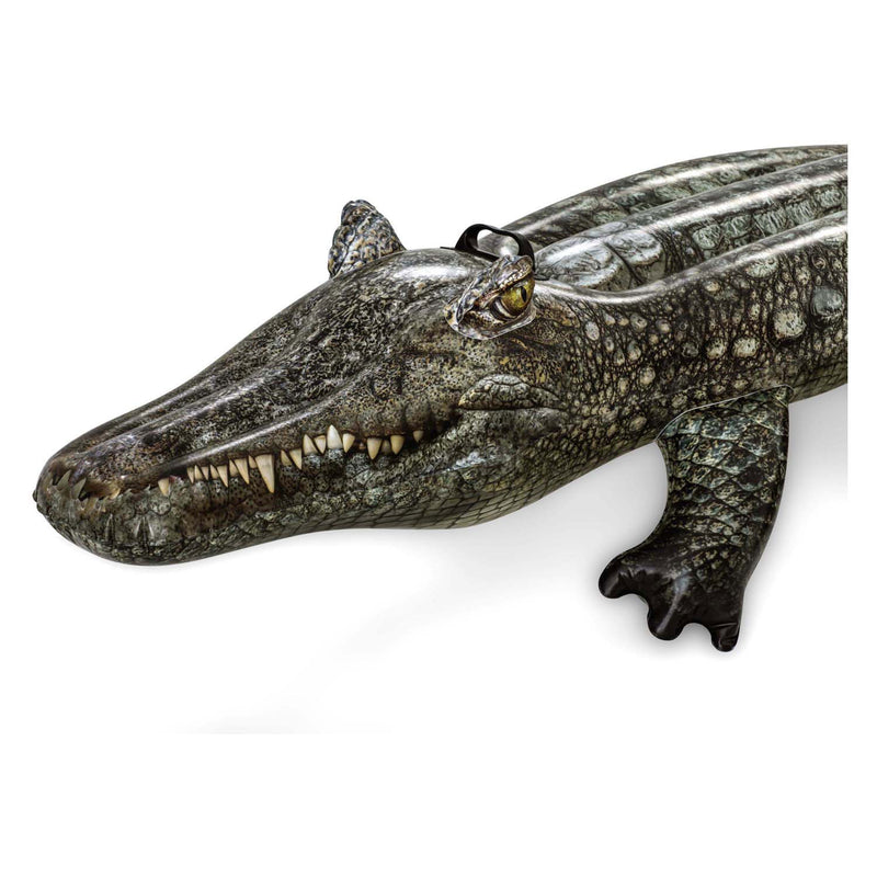 Afbeelding laden in galerijviewer, Bestway rider realistic krokodil opblaasbaar, 184cm
