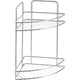Badkamer rek hoekplank vacuum fix23x23x35 cm