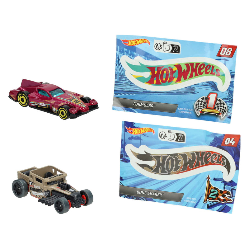 Afbeelding laden in galerijviewer, Hot wheels mystery auto met sticker - 1:64
