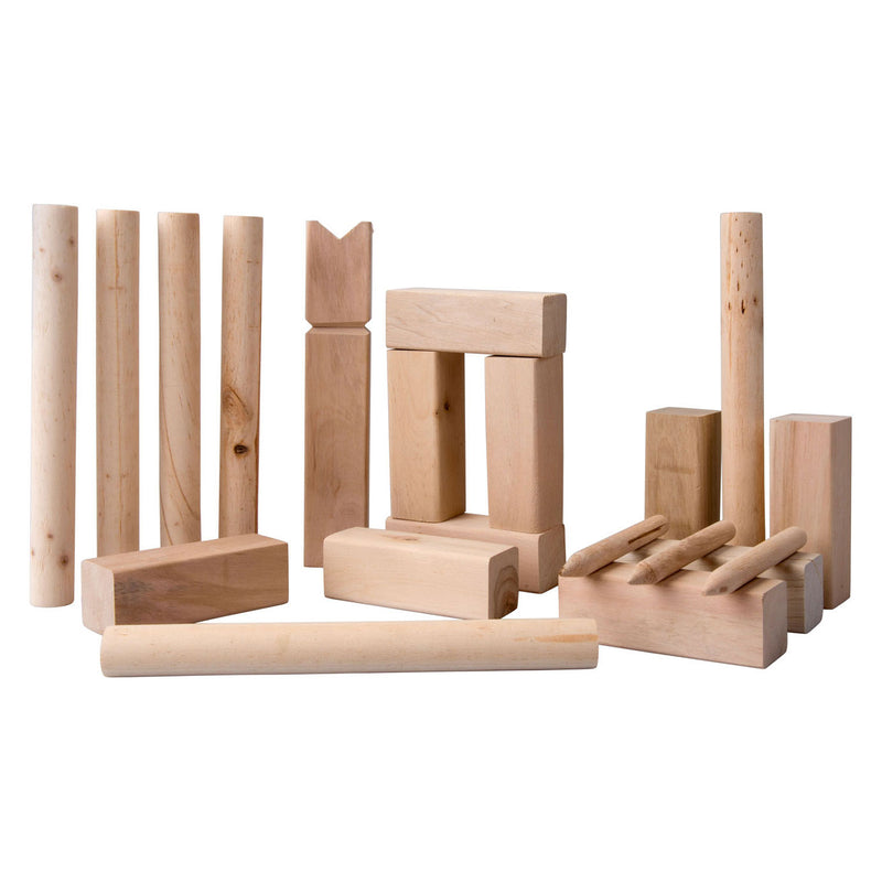 Afbeelding laden in galerijviewer, Kubb Houten Werpspel, 21dlg.
