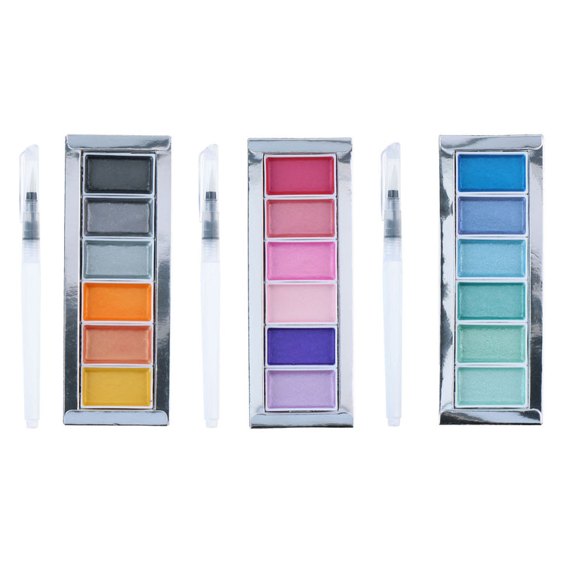 Afbeelding laden in galerijviewer, Waterverf metallic - 7dlg.
