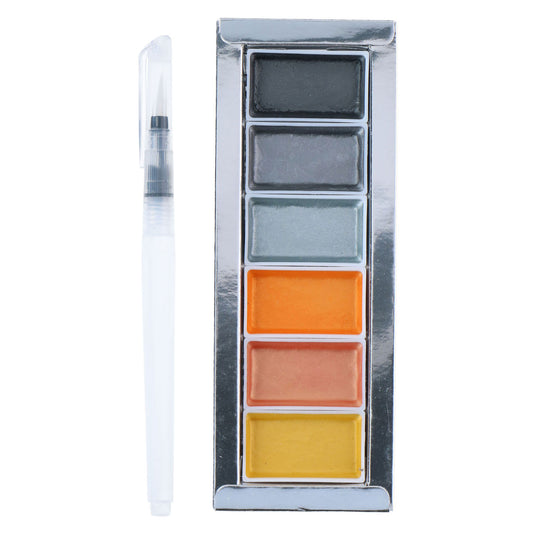 Waterverf metallic - 7dlg.