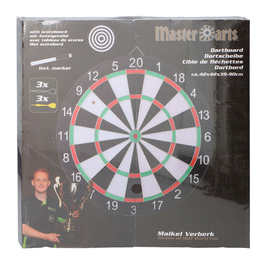 Master darts dartboard set met scorebord