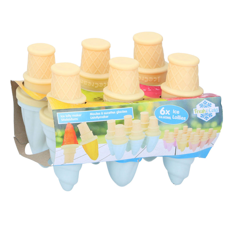 Afbeelding laden in galerijviewer, Ijslollymaker 60ml, 6dlg.
